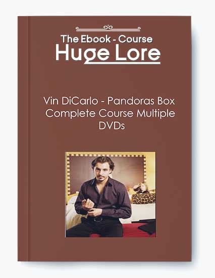 Vin Dicarlo Pandora S Box Pdf Ebook PDF